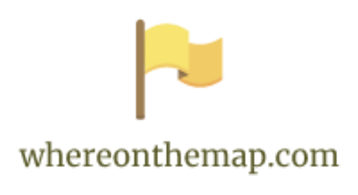 whereonthemap.com logo